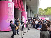 桜の街の音楽会