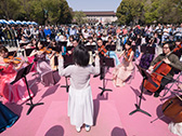 桜の街の音楽会