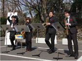 桜の街の音楽会・上野精養軒<br /> ©ヒダキトモコ