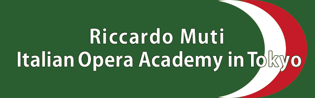 Riccardo Muti Italian Opera Academy in Tokyo