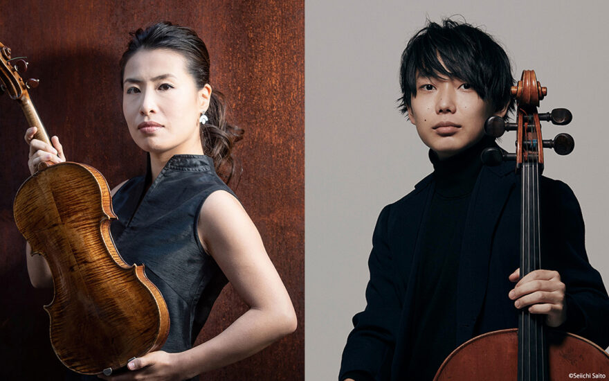 赤坂智子<small>（ヴィオラ）</small>＆佐藤晴真<small>（チェロ）</small>