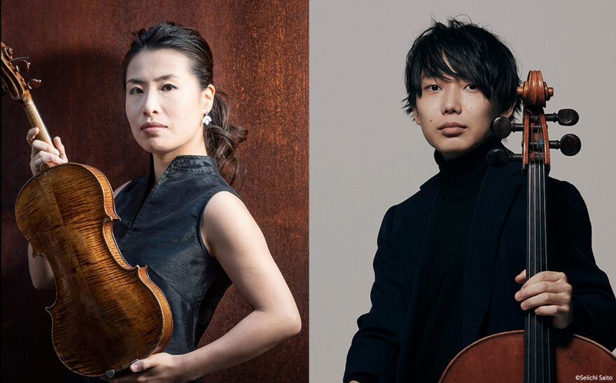 赤坂智子<small>（ヴィオラ）</small>＆佐藤晴真<small>（チェロ）</small>
